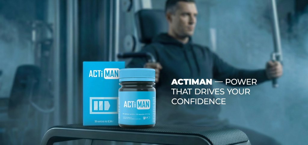 Actiman — Kraft, die Ihr Selbstvertrauen antreibt