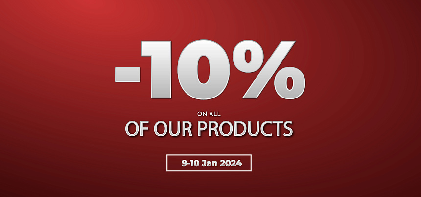 -10 % auf alles! Exklusive Januar-Aktion!