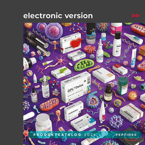 Product Catalog Peptides 2026. Electronic version in German