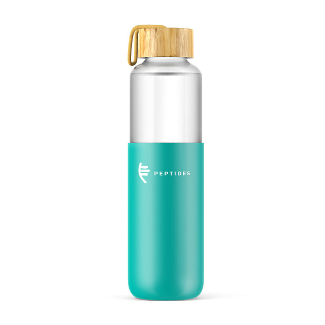 Glasflasche für Wasser