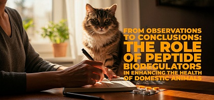 Efficacy Evaluation of Peptide and Non-Peptide Bioregulators in Dogs and Cats: Summarized Results    of    Client-Oriented Observations