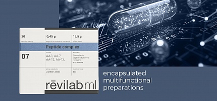 Revilab Peptide ML – encapsulated multifunctional preparations